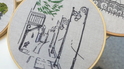 Piękno Jeleniej Góry w hafcie Gangu Włóczykija