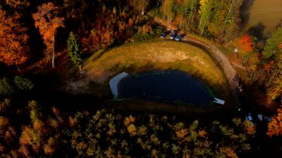 Nadleśnictwo Lwówek Śląski zakończyło projekt małej retencji górskiej