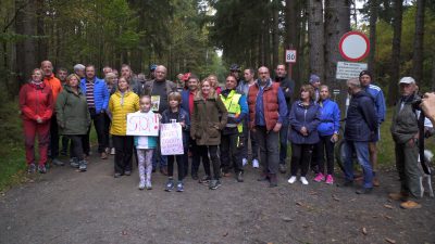 Protestowali w obronie Drogi pod Reglami