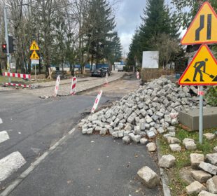 Jelenia Góra : Remont ulicy Flisaków Jelenia Góra : Remont ulicy Flisaków