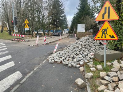 Jelenia Góra : Remont ulicy Flisaków