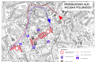 Od 4 listopada zmiany w organizacji ruchu w Jeleniej Górze! Od 4 listopada zmiany w organizacji ruchu w Jeleniej Górze!