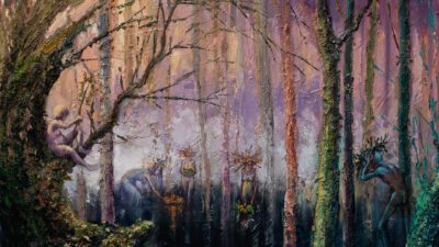 Obrazy Ryszarda Tyszkiewicza w Cieplicach