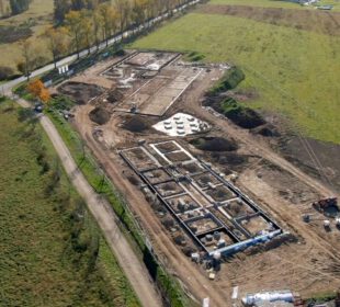 Budowa szkoły w Mysłakowicach przebiega pomyślnie Budowa szkoły w Mysłakowicach przebiega pomyślnie