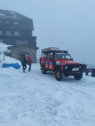 Trudne warunki na karkonoskich szlakach. GOPR Karkonosze ostrzega