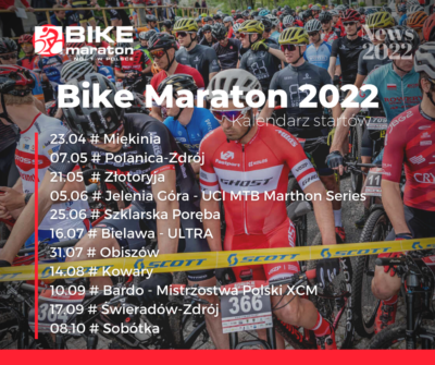 Bike Maraton 2022 – plan startów na najbliższy sezon Bike Maraton 2022 – plan startów na najbliższy sezon