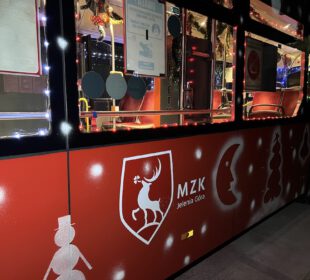 Święty Mikołaj w autobusie MZK