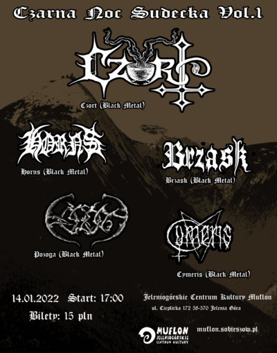 Koncert Czarna Noc Sudecka vol. 1