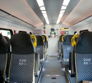 Pierwszy przejazd trasą Dolnośląskich Kolei Aglomeracyjnych