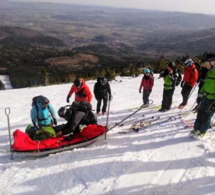 GOPR Karkonosze organizuje kurs w zakresie transportu osób na zorganizowanych terenach narciarskich