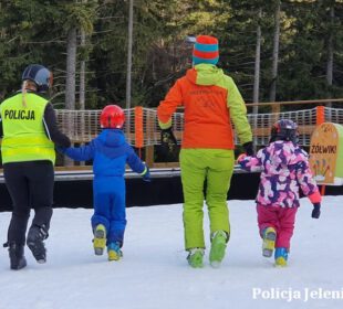 Jeleniogórscy policjanci i strażnicy KPN patrolowali stoki