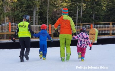 Jeleniogórscy policjanci i strażnicy KPN patrolowali stoki
