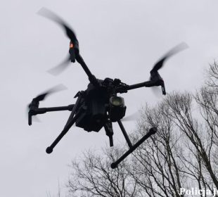 Akcja „Niechronieni uczestnicy ruchu drogowego” z wykorzystaniem policyjnego drona Akcja „Niechronieni uczestnicy ruchu drogowego” z wykorzystaniem policyjnego drona