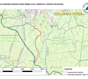 Uwaga, zamknięty szlak!!