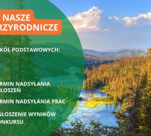 Konkurs “Nasze Ścieżki Przyrodnicze” Konkurs “Nasze Ścieżki Przyrodnicze”