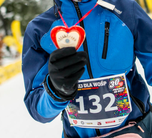 Biegacze narciarscy dla WOŚP!