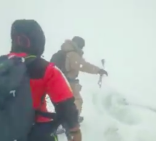 Na grzbiecie Karkonoszy iście polarne warunki Na grzbiecie Karkonoszy iście polarne warunki