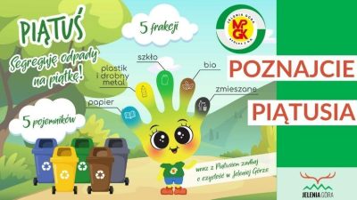 Zadbaj o czystość w Mieście wraz z Piątusiem Zadbaj o czystość w Mieście wraz z Piątusiem