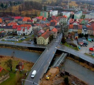 Budują nowy most na Kwisie w Leśnej