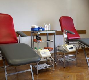 Punkt krwiodawstwa na KPSW