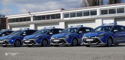 Nowoczesne i ekologiczne hybrydy trafiły do mundurowych z Dolnego Śląska