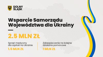 Dolny Śląsk wspiera Ukrainę!