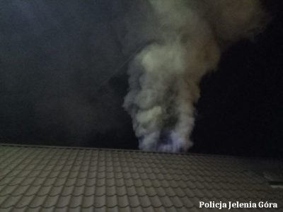 Pożar w Piechowicach Pożar w Piechowicach