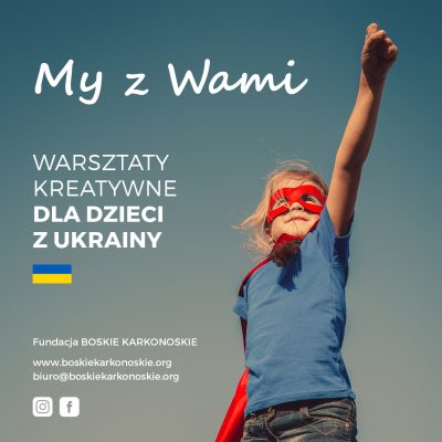 Bezpłatne warsztaty kreatywne dla dzieci z Ukrainy