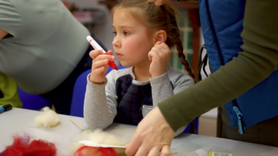 Warsztaty rękodzielnicze dla dzieci z Ukrainy