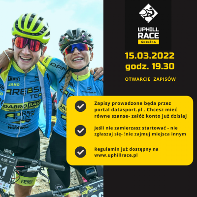 Uphill Race Śnieżka 2022. Zapisy ruszają już 15 marca