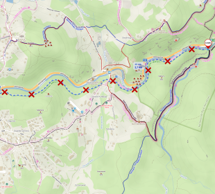 Zielony szlak turystyczny do Wodospadu Szklarki — zamknięty
