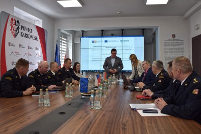 Współpraca polskich i czeskich służb ratowniczych w zakresie ratownictwa technicznego oraz gaszenia pożarów w lasach