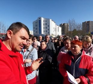 W ukraińskiej Winnicy pomagają przesiedleńcom z Donbasu