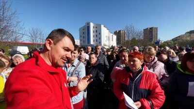 W ukraińskiej Winnicy pomagają przesiedleńcom z Donbasu W ukraińskiej Winnicy pomagają przesiedleńcom z Donbasu