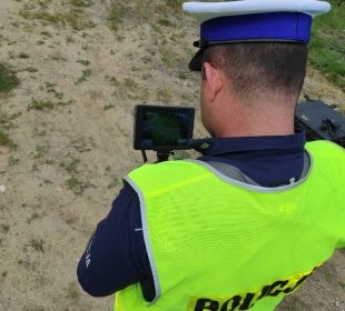 Niechronieni uczestnicy ruchu drogowego – podsumowanie akcji z wykorzystaniem drona