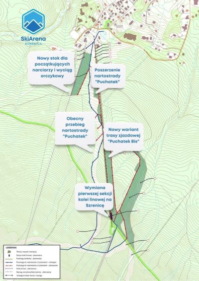Ski Arena Szrenica ma zostać rozbudowana