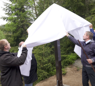 Nowy gość przy moście na Izerze Nowy gość przy moście na Izerze