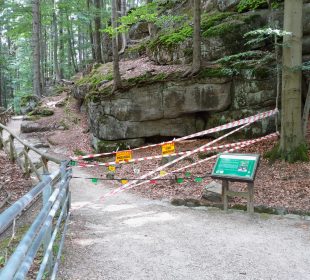 Chwilo szlak wzdłuż Kamiennej do Szklarski zostaje zamknięty