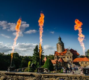 Festiwal Pirotechniki Filmowej w Zamku Czocha Festiwal Pirotechniki Filmowej w Zamku Czocha