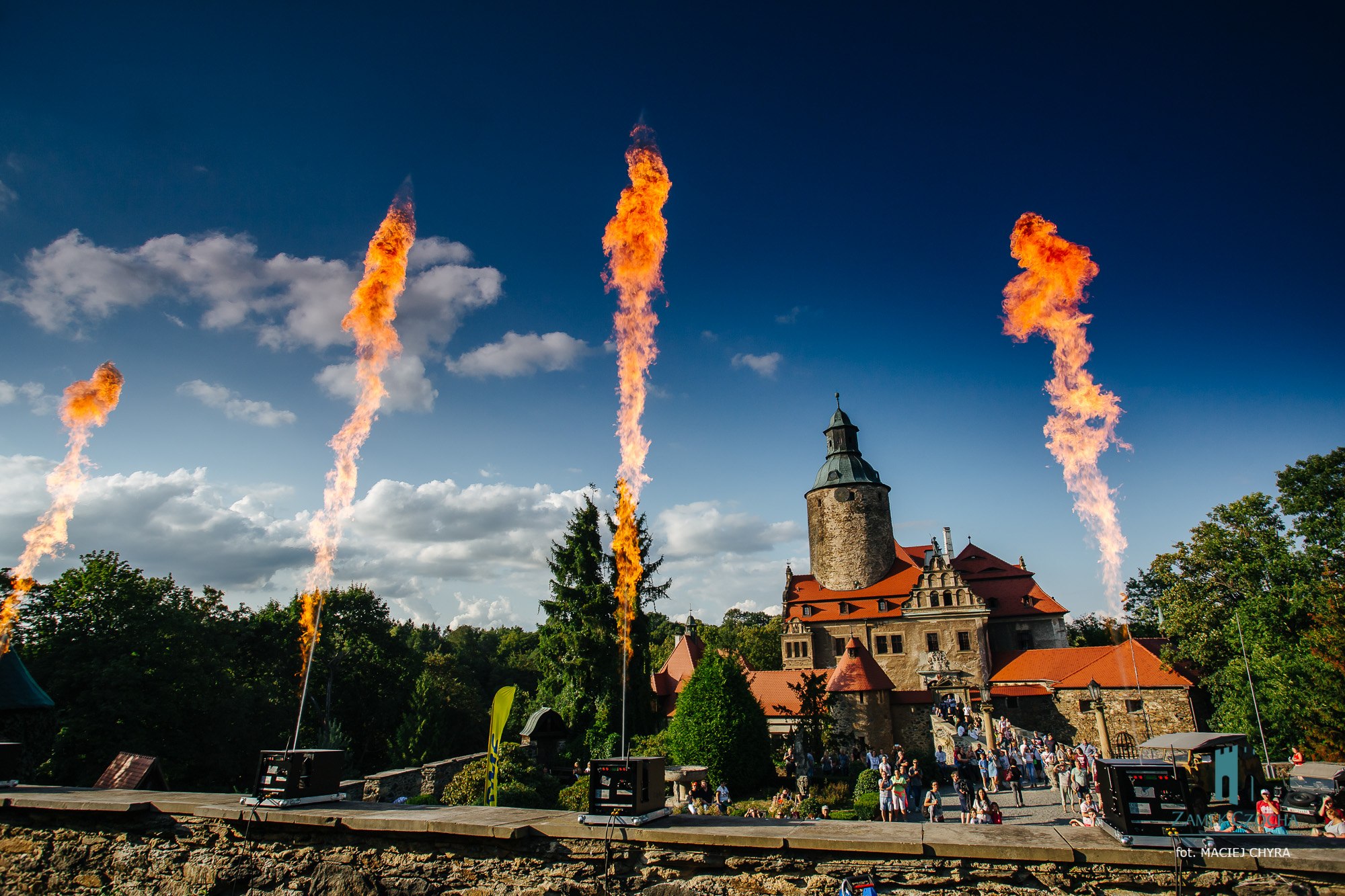 Festiwal Pirotechniki Filmowej w Zamku Czocha