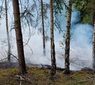Kolejny pożar w regionie…