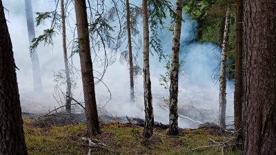 Kolejny pożar w regionie…