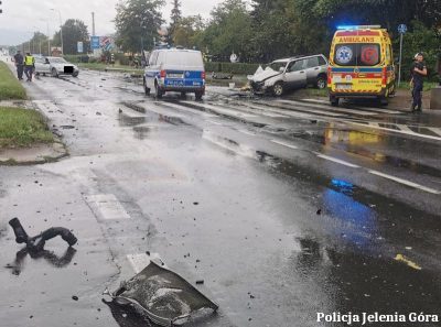 Przekroczył prędkość, uciekał przed policjantami i spowodował kolizje