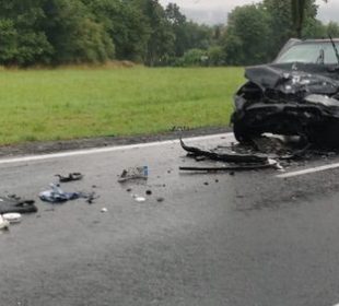 Tragiczny wypadek w Radomierzu na krajowej 3