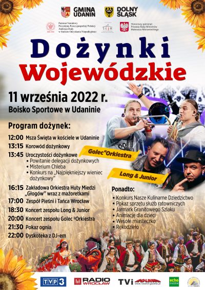 Dożynki Wojewódzkie w Udaninie