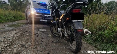 Zatrzymany do kontroli motocyklista przyznał, że na śniadanie zażył amfetminę
