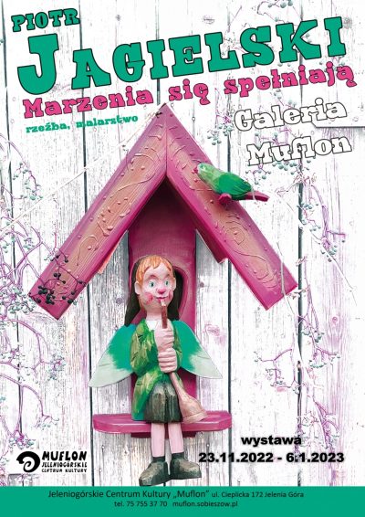 “Marzenia się spełniają” – wystawa rzeźby i malarstwa Piotra Jagielskiego “Marzenia się spełniają” – wystawa rzeźby i malarstwa Piotra Jagielskiego