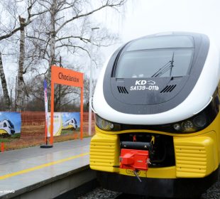 Kolej wróciła do Chocianowa Kolej wróciła do Chocianowa