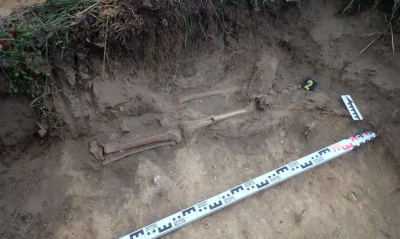 W Ocicach odkryto dwie mogiły niemieckich żołnierzy z 1945 roku