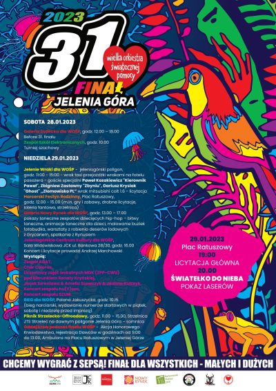 Miasto Jelenia Góra gra z WOŚP!